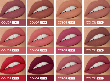2 in 1 Lipstick + Liquid Lip Gloss