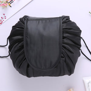 Drawstring makeup bag