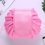 Drawstring makeup bag