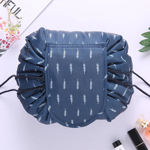 Drawstring makeup bag