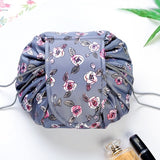 Drawstring makeup bag