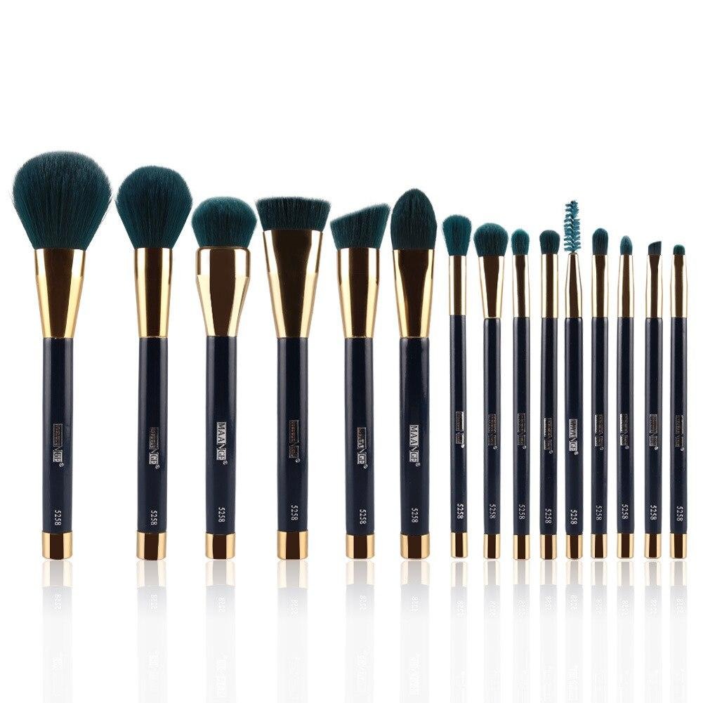 All black Gorgeous Brushes