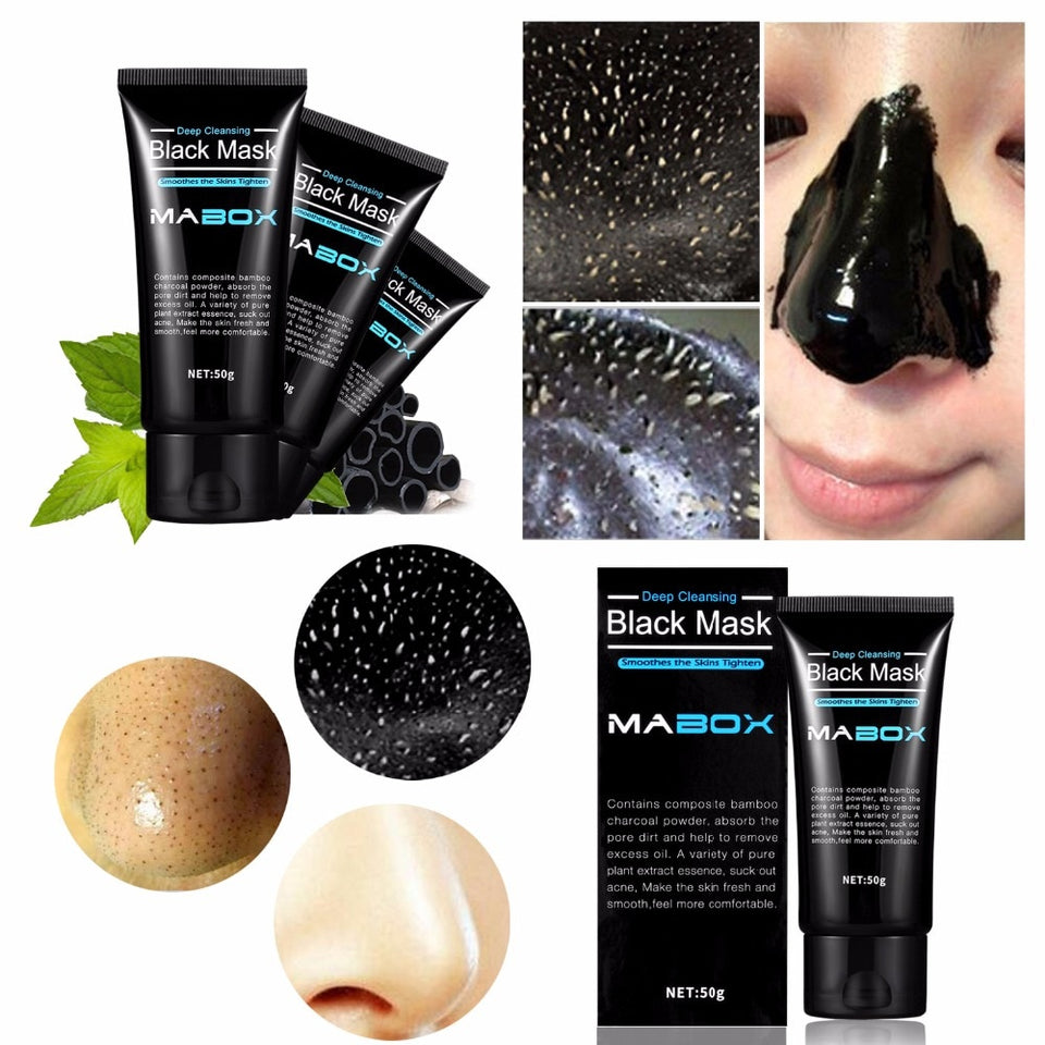 SoGlowedUp Black Mask