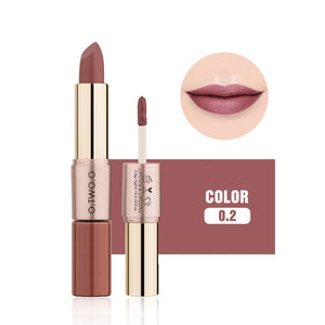 2 in 1 Lipstick + Liquid Lip Gloss